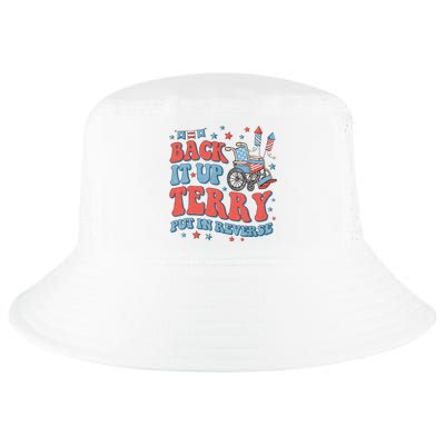 Groovy Back Up Terry Put It In Reverse Firework 4th Of July Cool Comfort Performance Bucket Hat