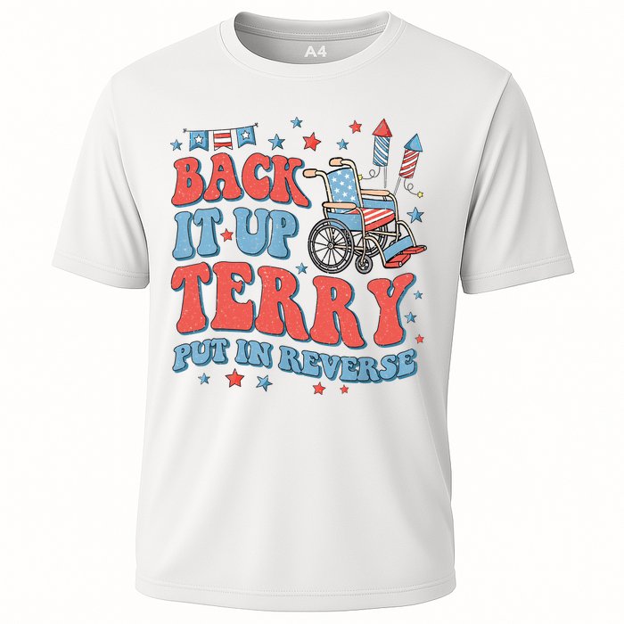 Groovy Back Up Terry Put It In Reverse Firework 4th Of July Performance Shirt