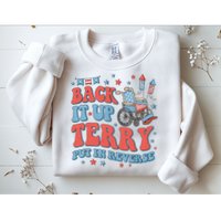 Groovy Back Up Terry Put It In Reverse Firework 4th Of July Sweatshirt