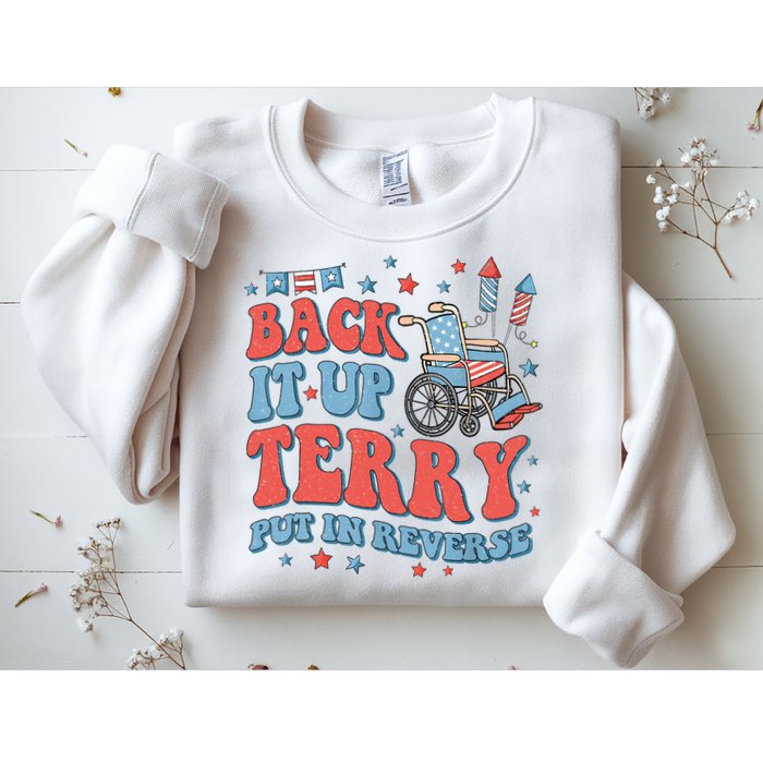 Groovy Back Up Terry Put It In Reverse Firework 4th Of July Sweatshirt