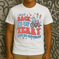 Groovy Back Up Terry Put It In Reverse Firework 4th Of July T-Shirt