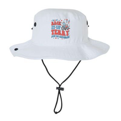Groovy Back Up Terry Put It In Reverse Firework 4th Of July Bucket Hat