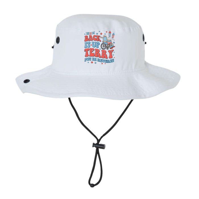 Groovy Back Up Terry Put It In Reverse Firework 4th Of July Bucket Hat