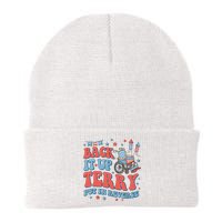 Groovy Back Up Terry Put It In Reverse Firework 4th Of July Beanie