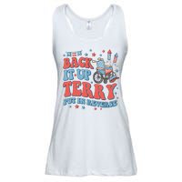 Groovy Back Up Terry Put It In Reverse Firework 4th Of July Ladies Essential Flowy Tank