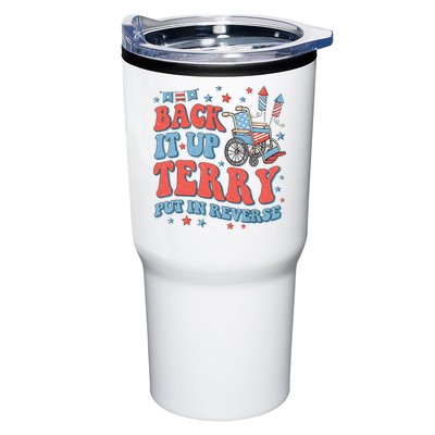Groovy Back Up Terry Put It In Reverse Firework 4th Of July Tumbler