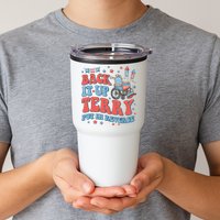 Groovy Back Up Terry Put It In Reverse Firework 4th Of July Tumbler