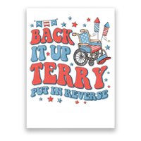 Groovy Back Up Terry Put It In Reverse Firework 4th Of July Poster