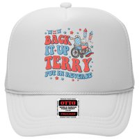 Groovy Back Up Terry Put It In Reverse Firework 4th Of July Trucker Hat