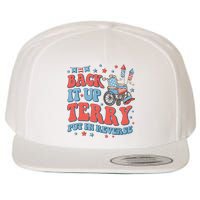 Groovy Back Up Terry Put It In Reverse Firework 4th Of July Wool Snapback Cap