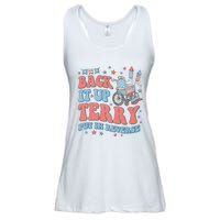 Groovy Back Up Terry Put It In Reverse Firework 4th Of July Ladies Essential Flowy Tank