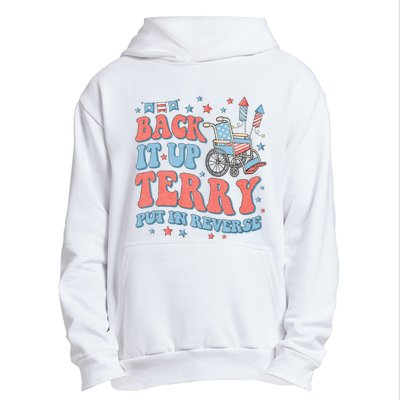 Groovy Back Up Terry Put It In Reverse Firework 4th Of July Urban Pullover Hoodie