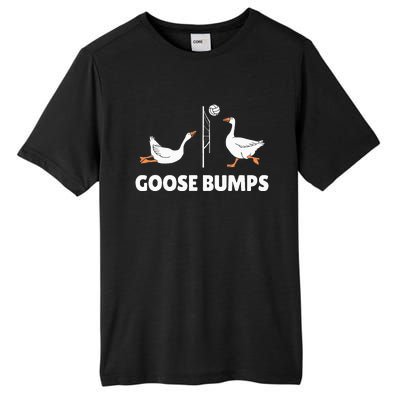 Goose Bumps Volleyball Set Spike Funny Tall Fusion ChromaSoft Performance T-Shirt