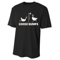 Goose Bumps Volleyball Set Spike Funny Performance Sprint T-Shirt