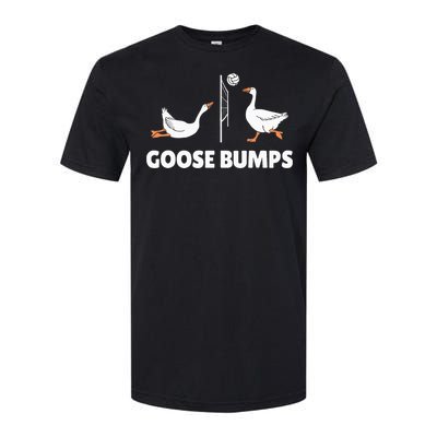 Goose Bumps Volleyball Set Spike Funny Softstyle CVC T-Shirt