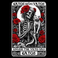 Gatos Before Vatos Unless The Vato Has Gatos Cooling Performance Crew T-Shirt