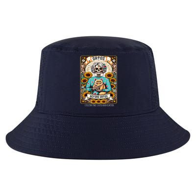 Gatos Before Vatos Unless The Vato Has Gatos Cool Comfort Performance Bucket Hat