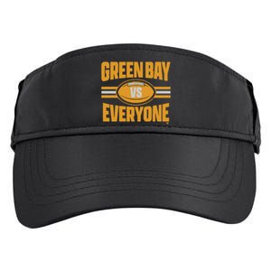 Green Bay Vs Everyone Adult Drive Performance Visor