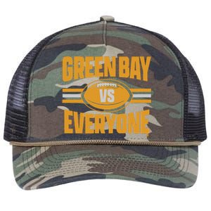 Green Bay Vs Everyone Retro Rope Trucker Hat Cap