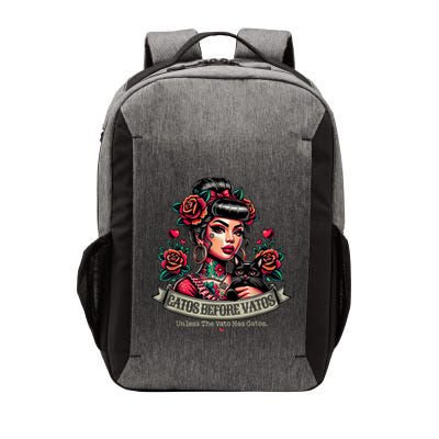 Gatos Before Vatos Unless The Vato Has Gatos Chingona Tattoo Vector Backpack