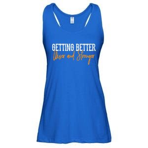 Getting Better, Wiser, Stronger Ladies Essential Flowy Tank