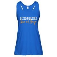 Getting Better, Wiser, Stronger Ladies Essential Flowy Tank