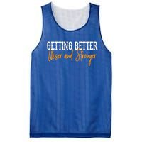 Getting Better, Wiser, Stronger Mesh Reversible Basketball Jersey Tank