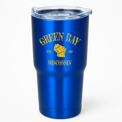 Green Bay Wisconsin Vintage Sports Tumbler