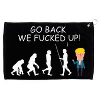 Go Back We Fucked Up Antitrump 2020 Election Apparel .Png Grommeted Golf Towel