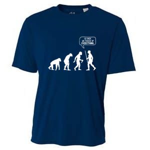 Go Back We Fucked Up Everything Funny Cooling Performance Crew T-Shirt