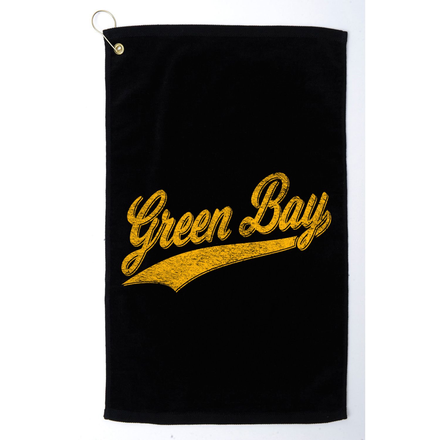 Green Bay Wisconsin Vintage Sports Golf Towel