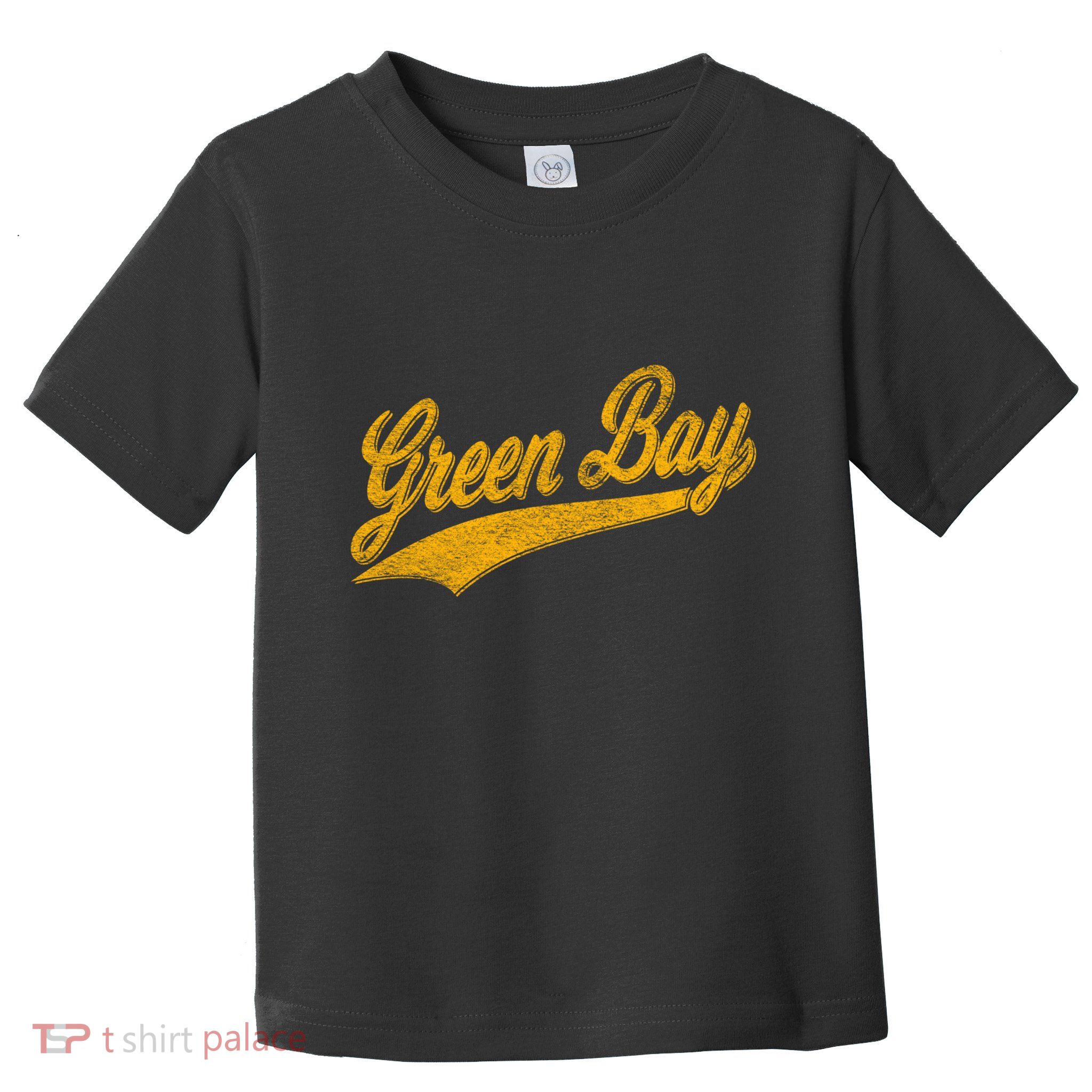 Green Bay Wisconsin Vintage Sports Toddler T-Shirt