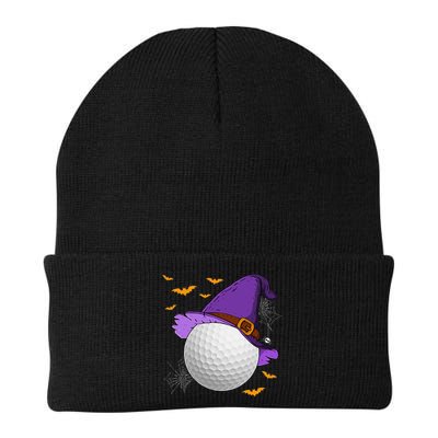 Golf Ball Witch Hat Pumpkin Spooky Halloween Costume Beanie