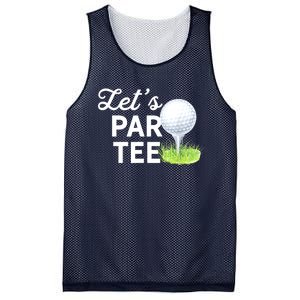 Golf Ball With Pin Funny Golf Club Lets Par Gift Mesh Reversible Basketball Jersey Tank