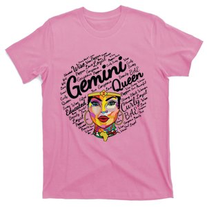 Gemini Black Women Born In May June Gemini Queen T-Shirt