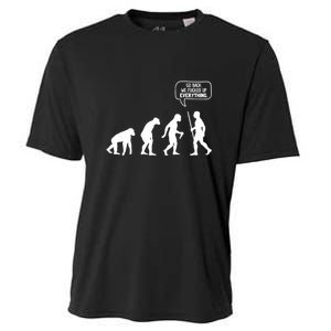 Go Back We Fucked Up Everything Cooling Performance Crew T-Shirt