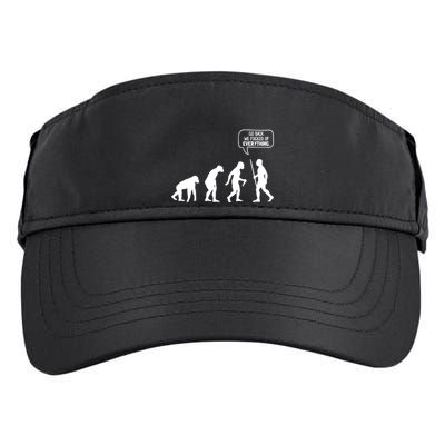 Go Back We Fucked Up Everything Adult Drive Performance Visor