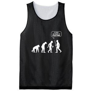 Go Back We Fucked Up Everything Mesh Reversible Basketball Jersey Tank