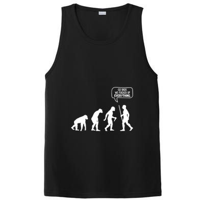 Go Back We Fucked Up Everything PosiCharge Competitor Tank