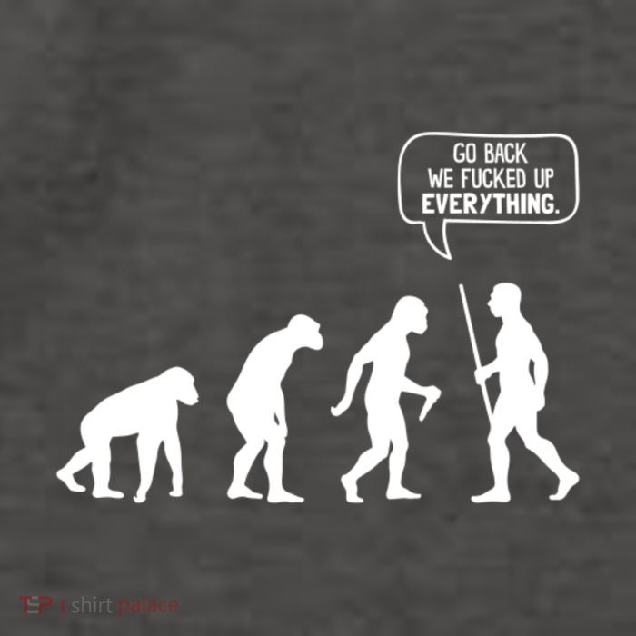Go Back We Fucked Up Everything Vector Backpack