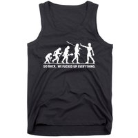 Go Back We Fucked Up Evolution Tank Top