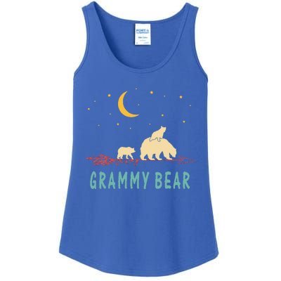 Grammy Bear With 2 Cubs Twice Blessed Grammy Bear Ladies Essential Tank