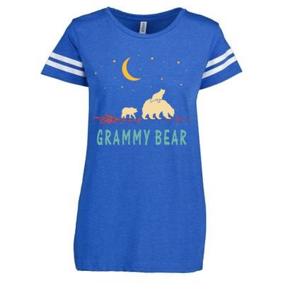 Grammy Bear With 2 Cubs Twice Blessed Grammy Bear Enza Ladies Jersey Football T-Shirt