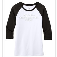 God Bless Whoever Hating On Me Women's Tri-Blend 3/4-Sleeve Raglan Shirt