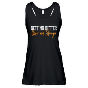 Getting Better, Wiser, Stronger Ladies Essential Flowy Tank