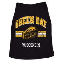 Green Bay Wisconsin Cheesehead Retro Pride Doggie Tank