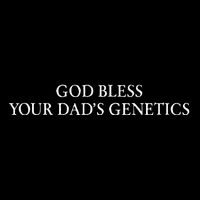 God Bless Your DadS Genetics Cooling Performance Crew T-Shirt