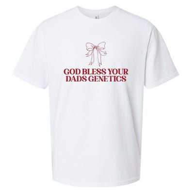 God Bless Your Dads Genetics Apparel Sueded Cloud Jersey T-Shirt