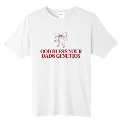 God Bless Your Dads Genetics Apparel Tall Fusion ChromaSoft Performance T-Shirt