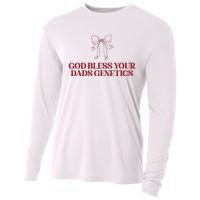 God Bless Your Dads Genetics Apparel Cooling Performance Long Sleeve Crew